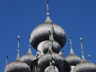 Купола Преображенской церкви. Фото: Елена Гоголева