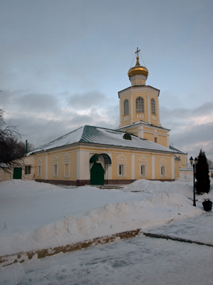 Знаменская церковь (1800-е годы, восстановлена).
               Фото: Ярослав Блантер