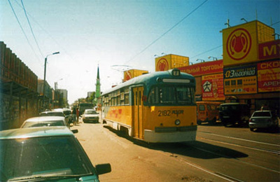 Казанский трамвай.
    Фото: Илья Буяновский