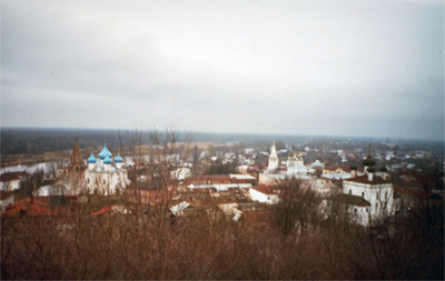 Панорама Гороховца с Пужаловой горы. 
            Фото: Илья Буяновский