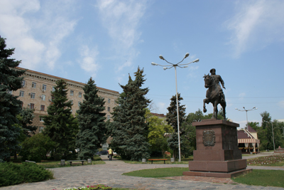 Памятник Засекину. Фото: Олег Манаенков