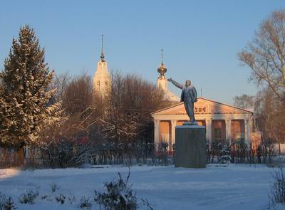 Памятник Ленину. 
            Фото: Марина Егорова