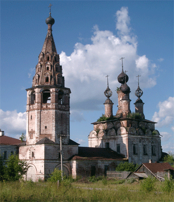 Воскресенский собор (1660—1669)
         и колокольня. Фото: Ярослав Блантер