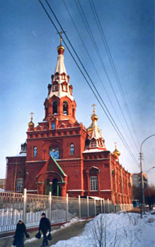 Феодосьевская (Вознесенская) церковь (1903—1910, арх. Ожегов).
            Фото: Илья Буяновский