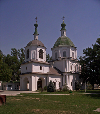 Донская домовая церковь Ефремовых (1756—1761). 
            Фото: Ярослав Блантер