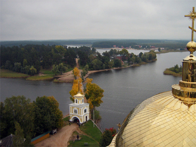 Панорама с колокольни.
            Фото: Илья Буяновский